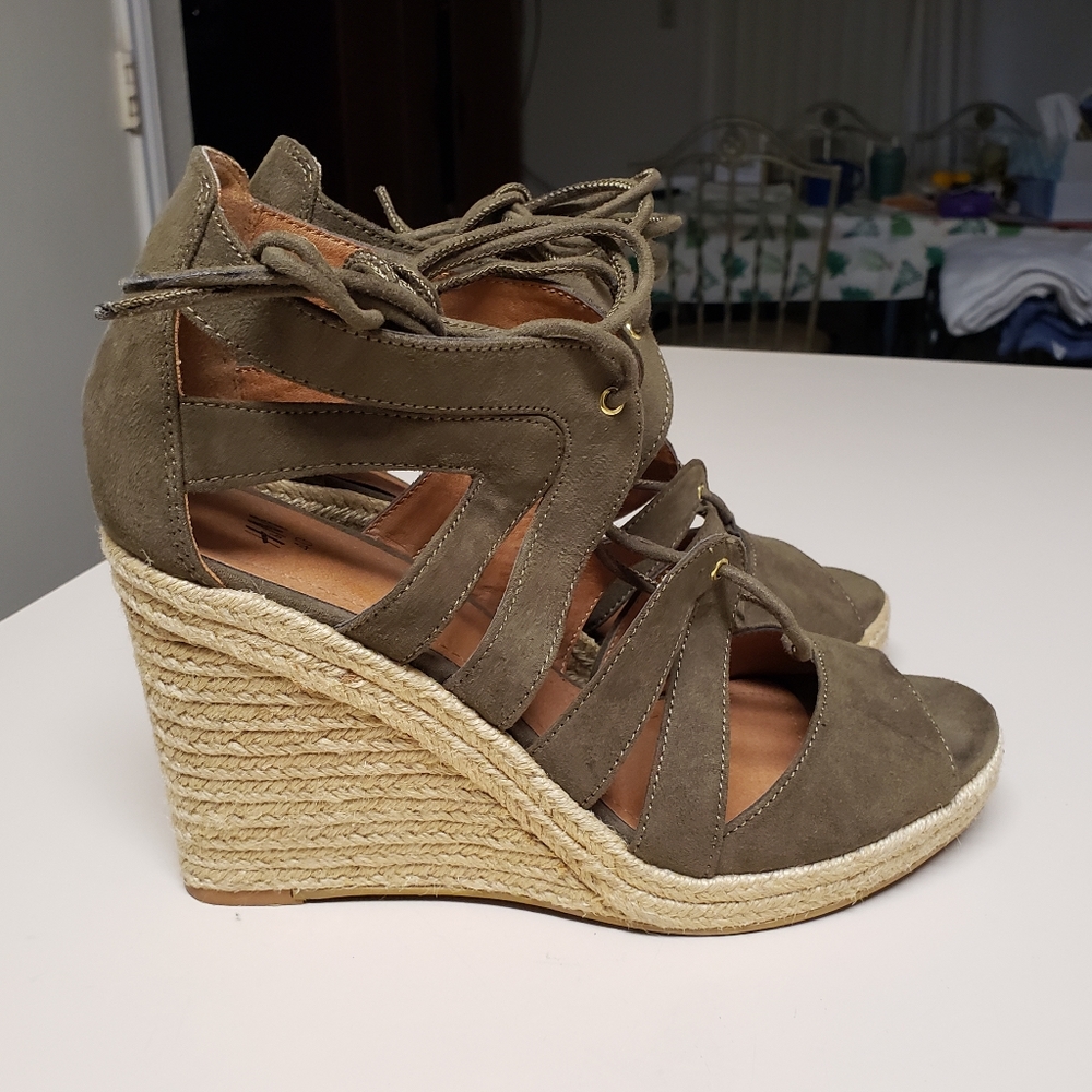 H&M cork sandals size 8 1/2 - Picture 5 of 9
